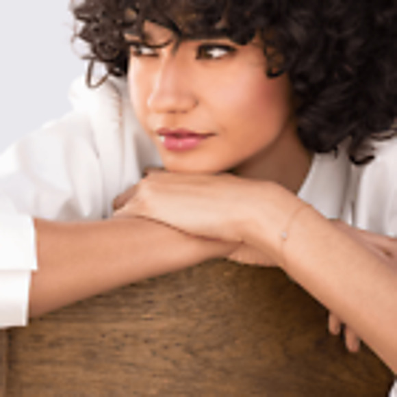 Marrin Costello Soleil Gold Plated Sterling Silver Bracelet with White Topaz - Picture 4 of 4